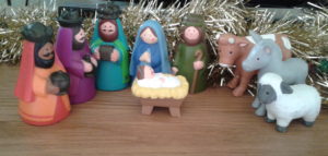 Jesus in the manger