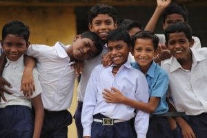 children laughing