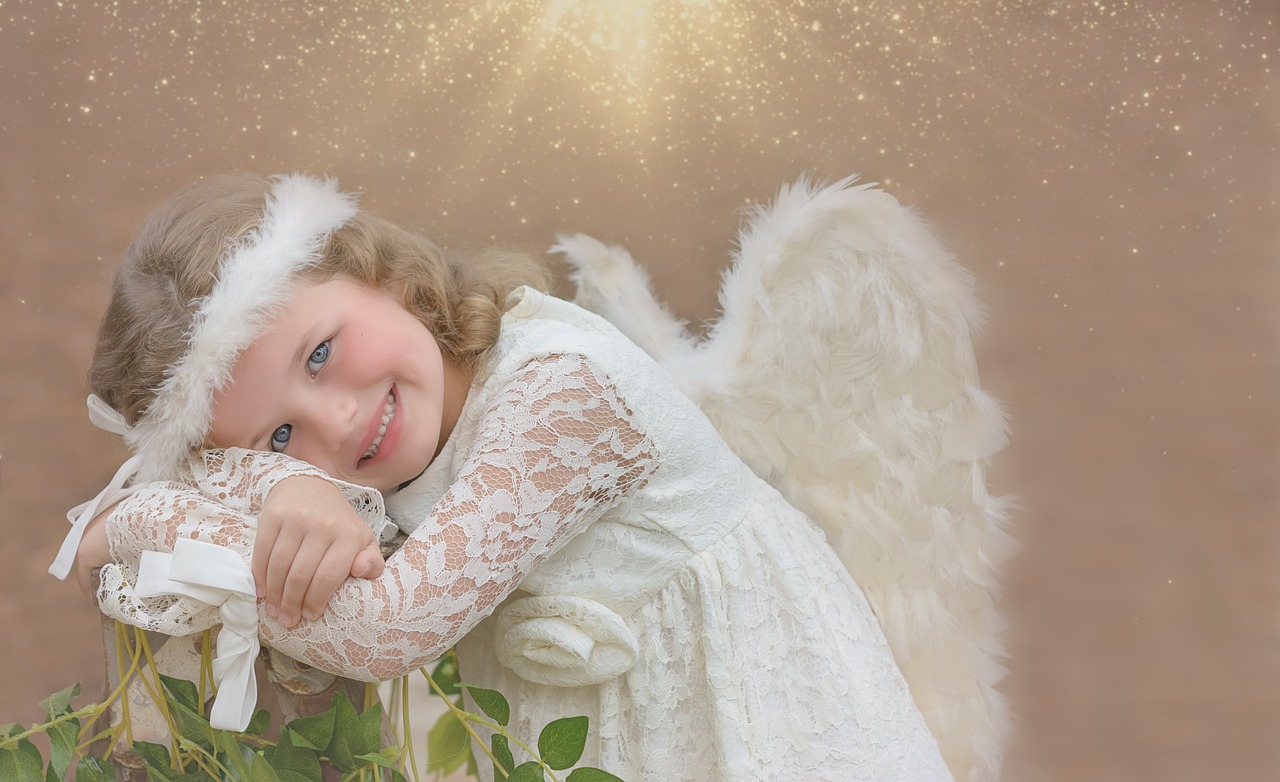angelic little girl